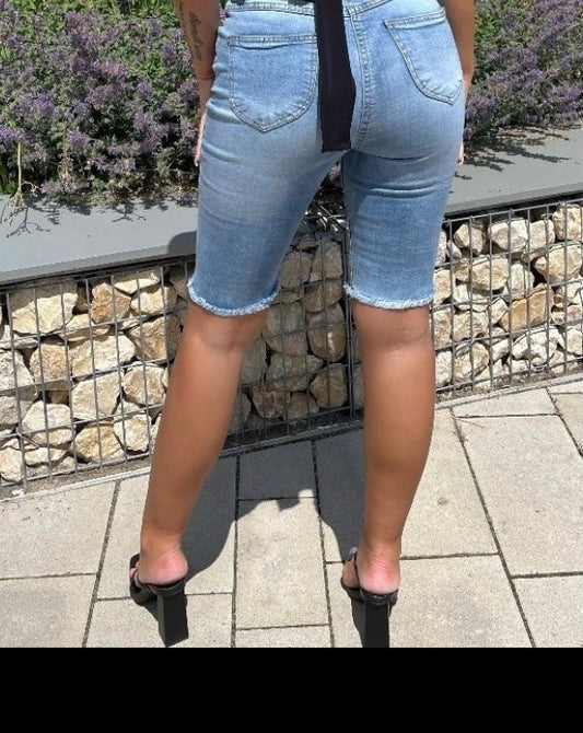 Denim Cycling Shorts