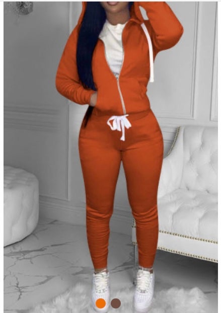 Drawstring Two Piece Set